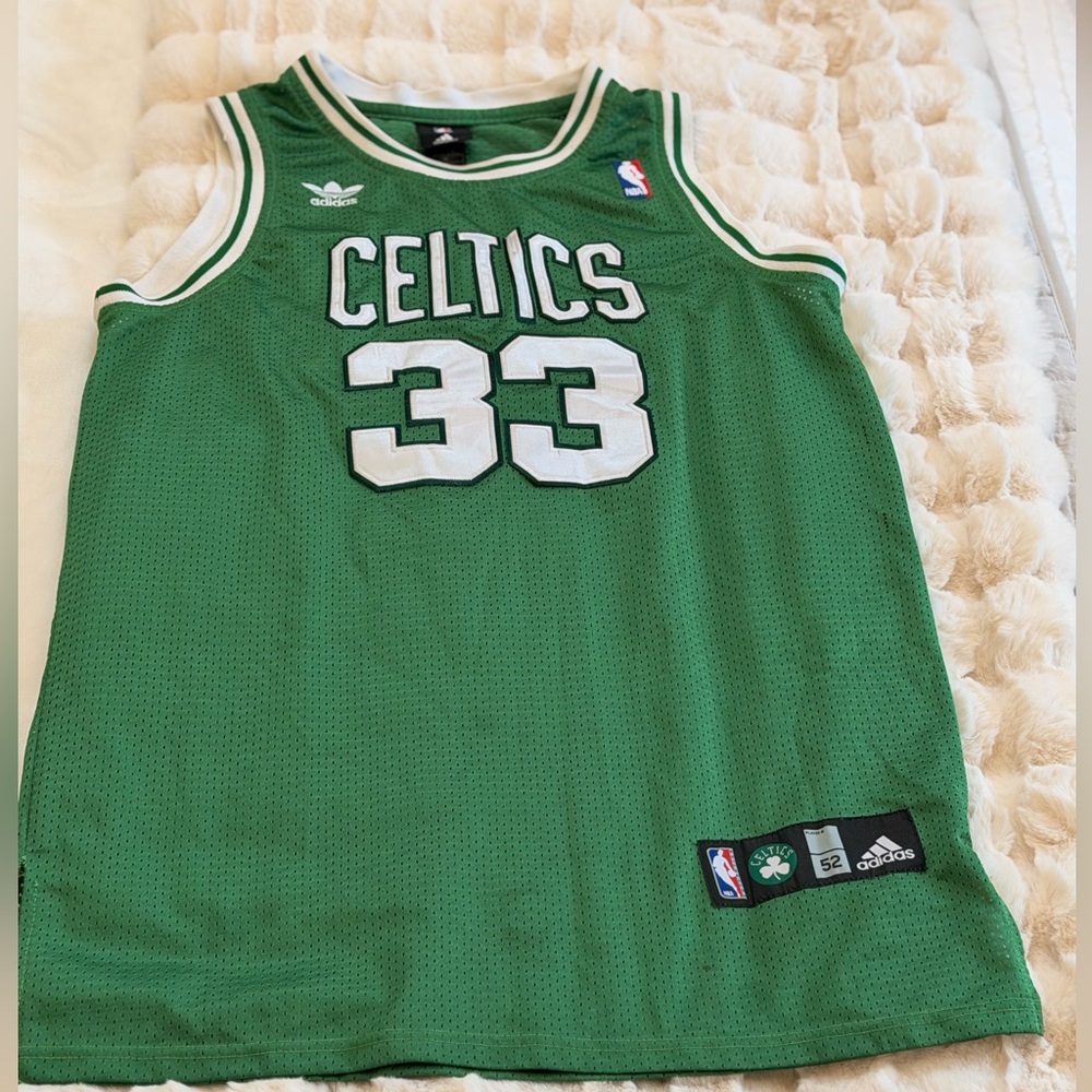 Adidas NBA Authentics Boston Celtics Larry Bird Jersey #33